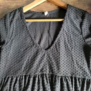 Pink Blush Maternity Babydoll top